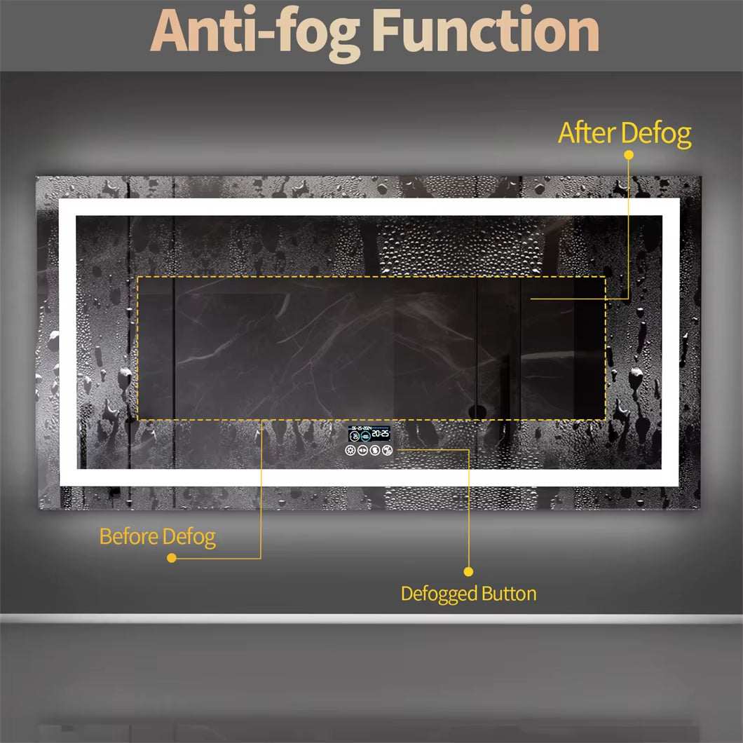 XXL Smart LED Bathroom Mirror