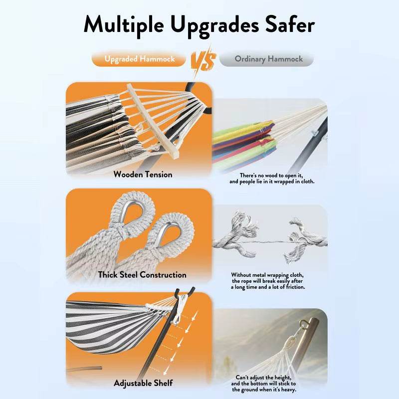 Hammock with Adjustable Stand