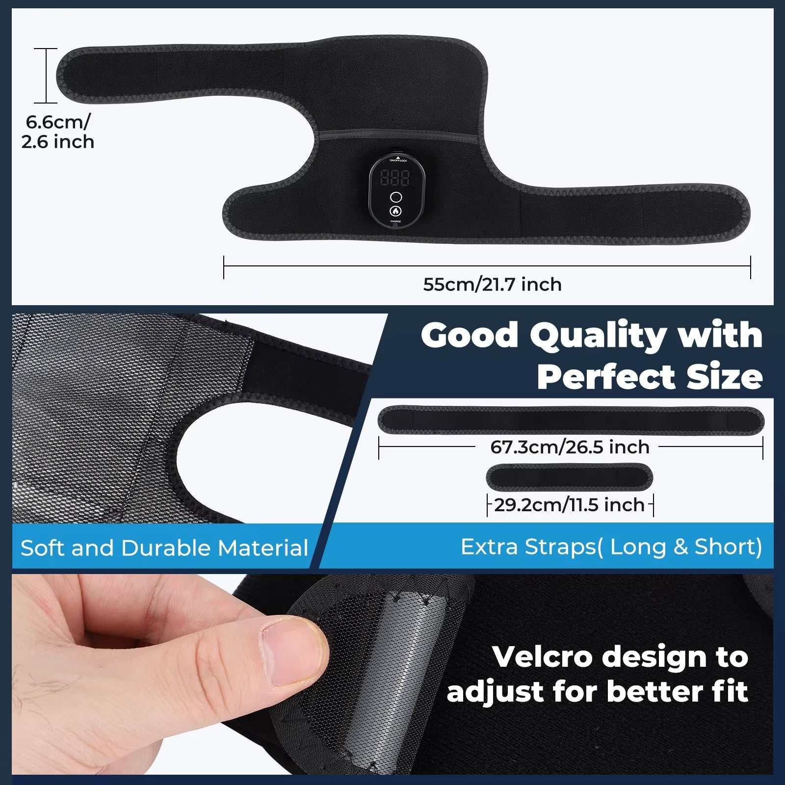 Cordless Heated Knee Wrap