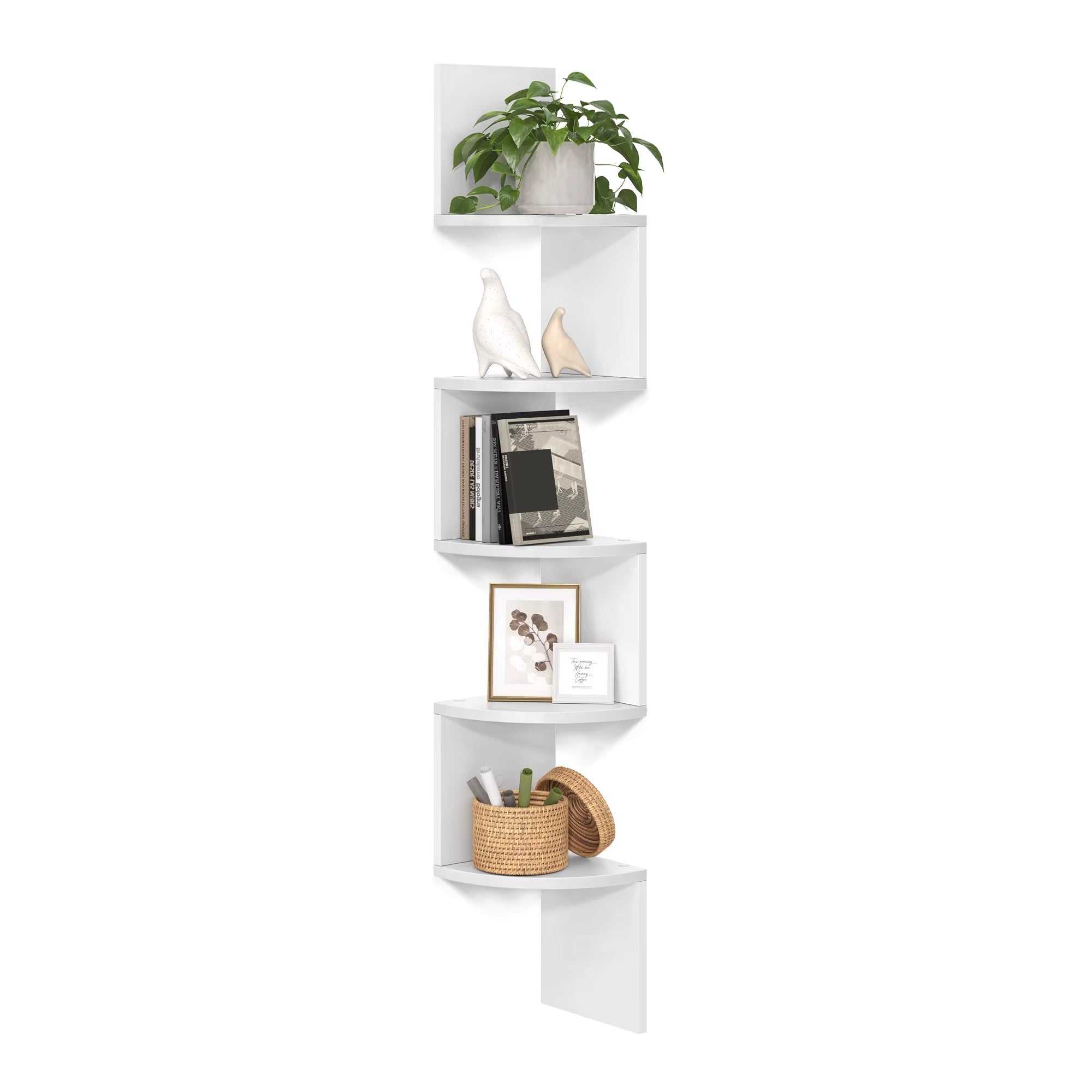5-Tier Floating Corner