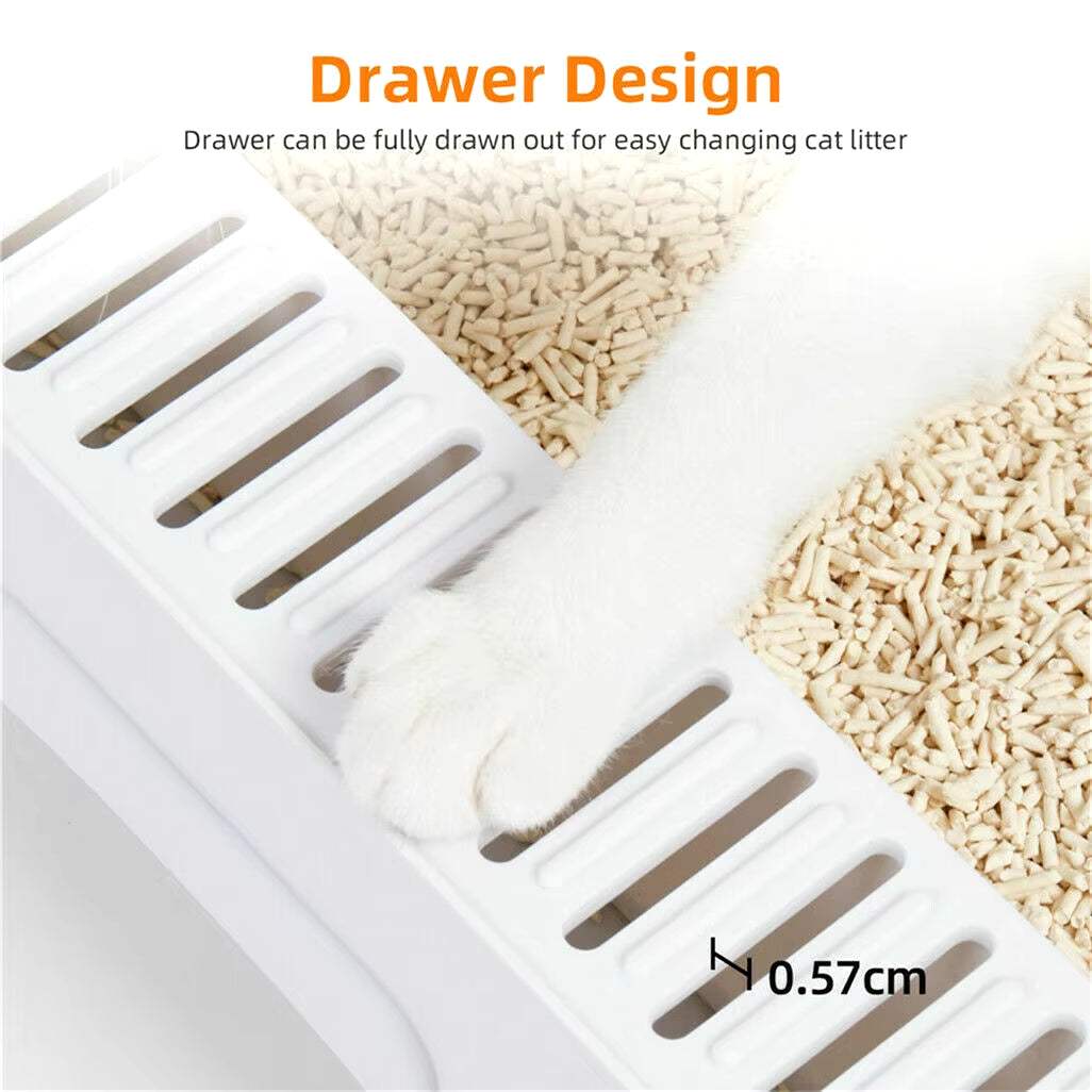Foldable Enclosed Cat Litter Box