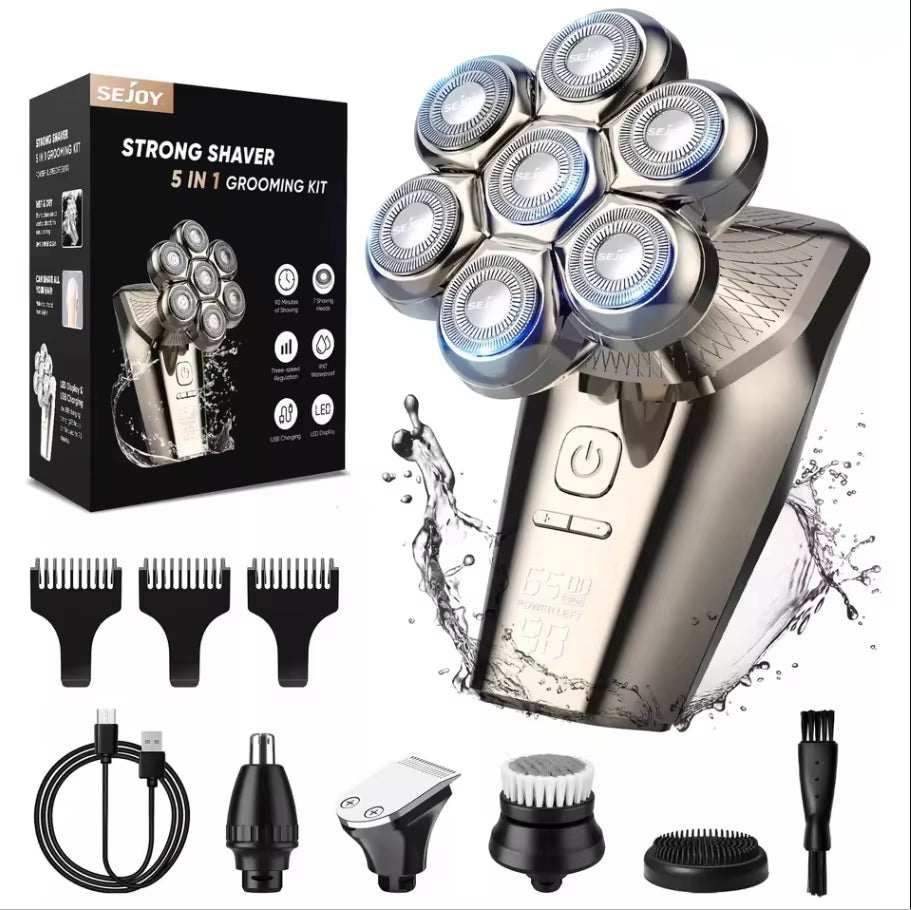 5-in-1 Electric Head Shaver