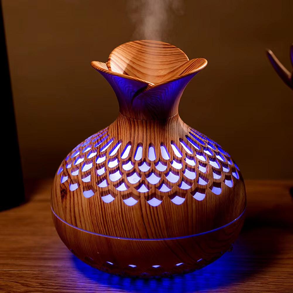 Wood Grain Aromatherapy Diffuser
