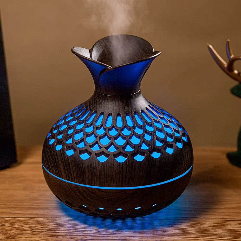 Wood Grain Aromatherapy Diffuser