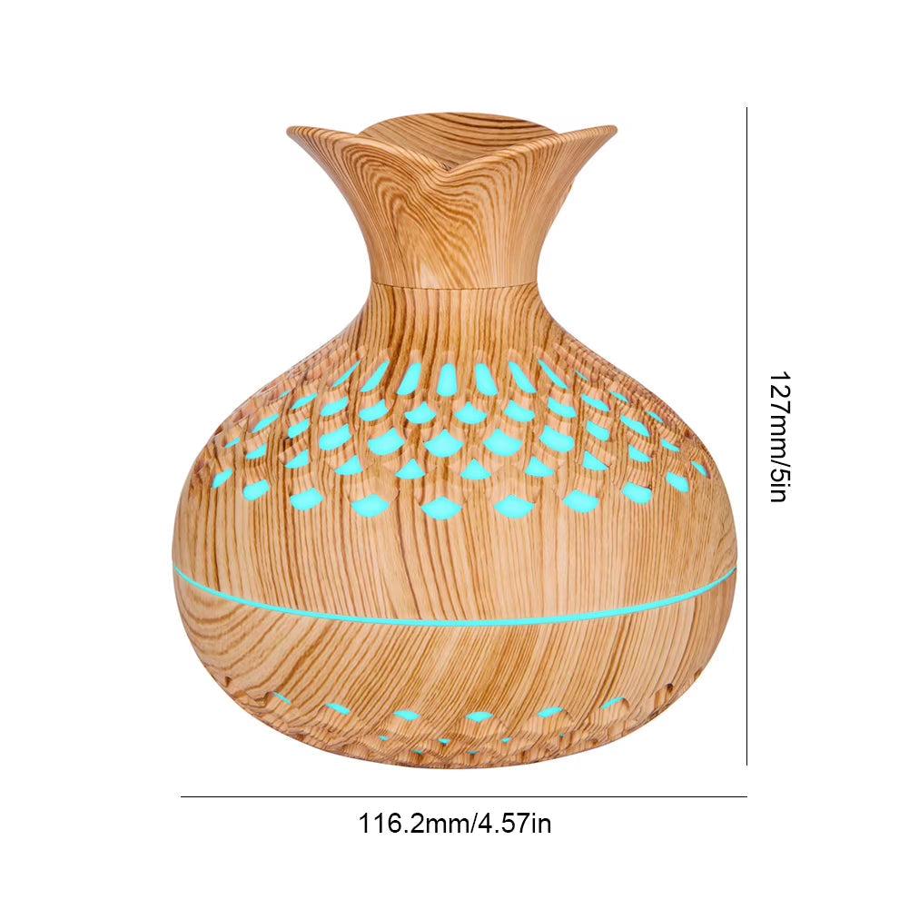 Wood Grain Aromatherapy Diffuser