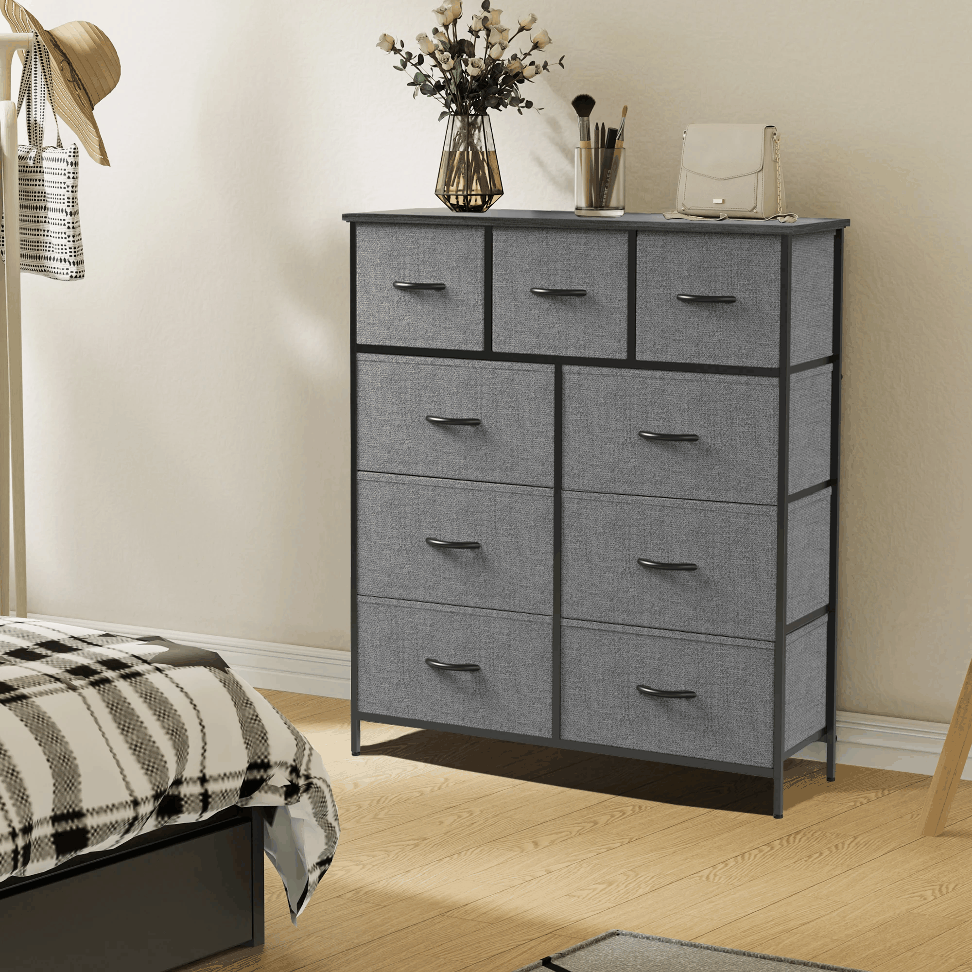 9 Drawer Fabric