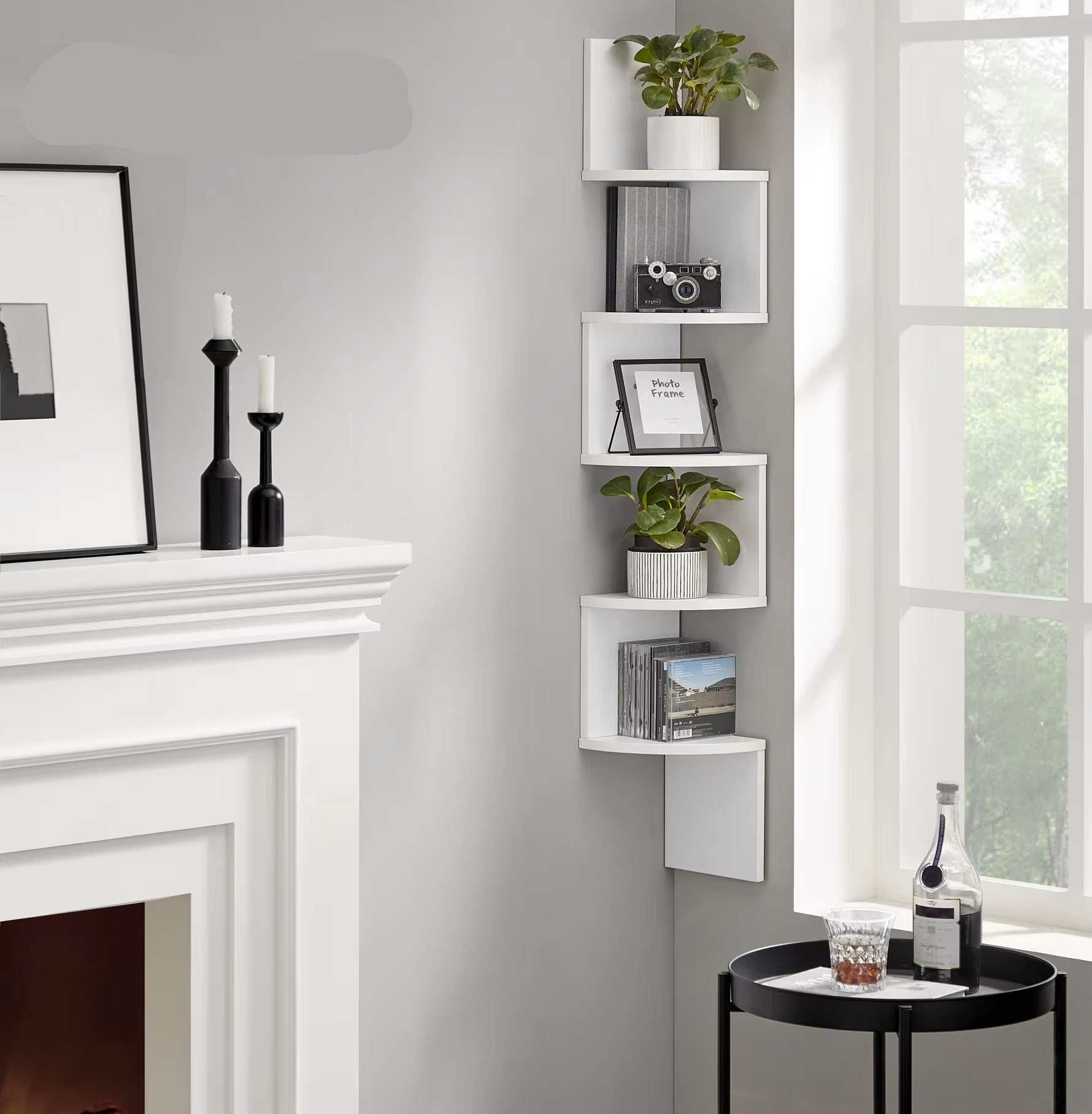 5-Tier Floating Corner