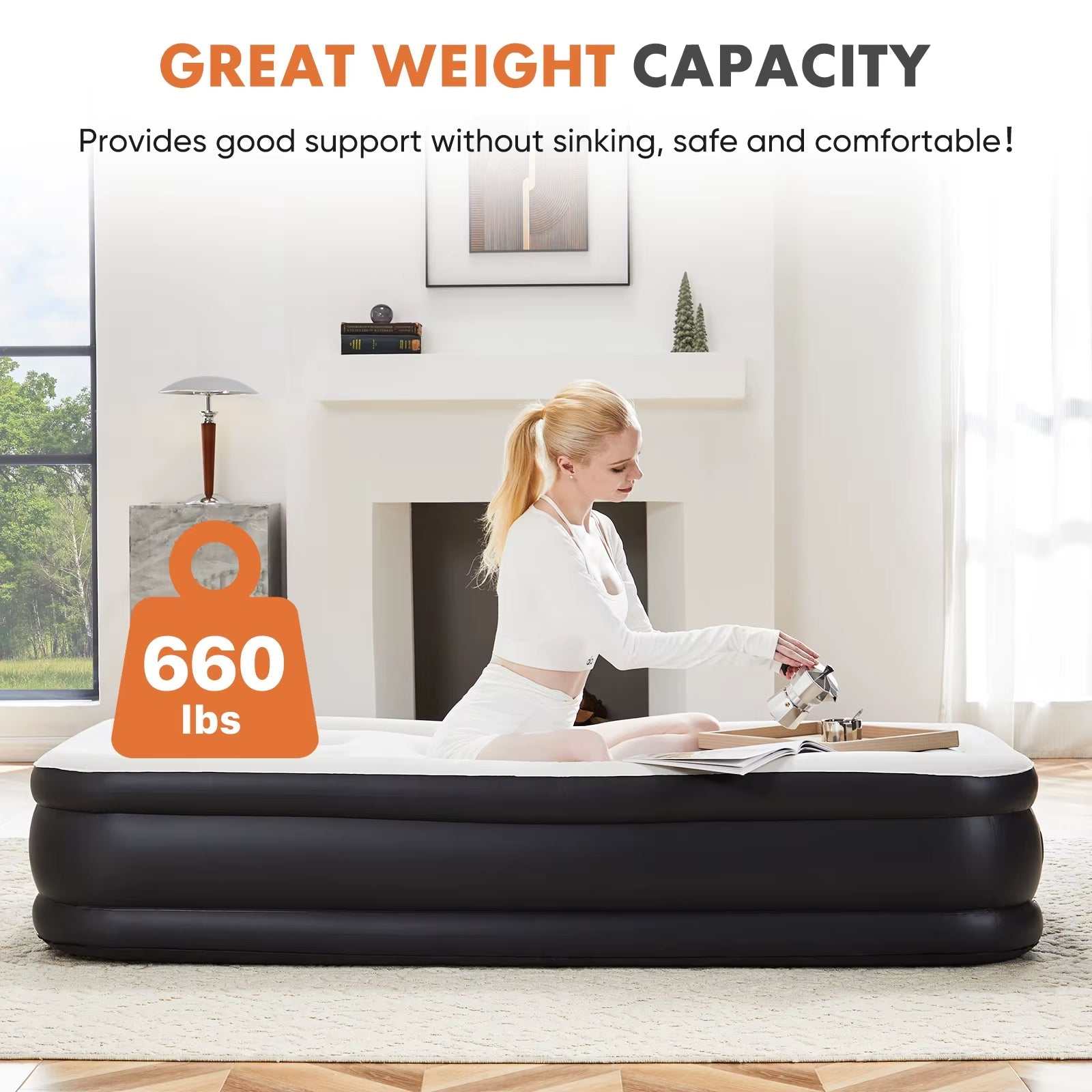 Queen Size Double Height