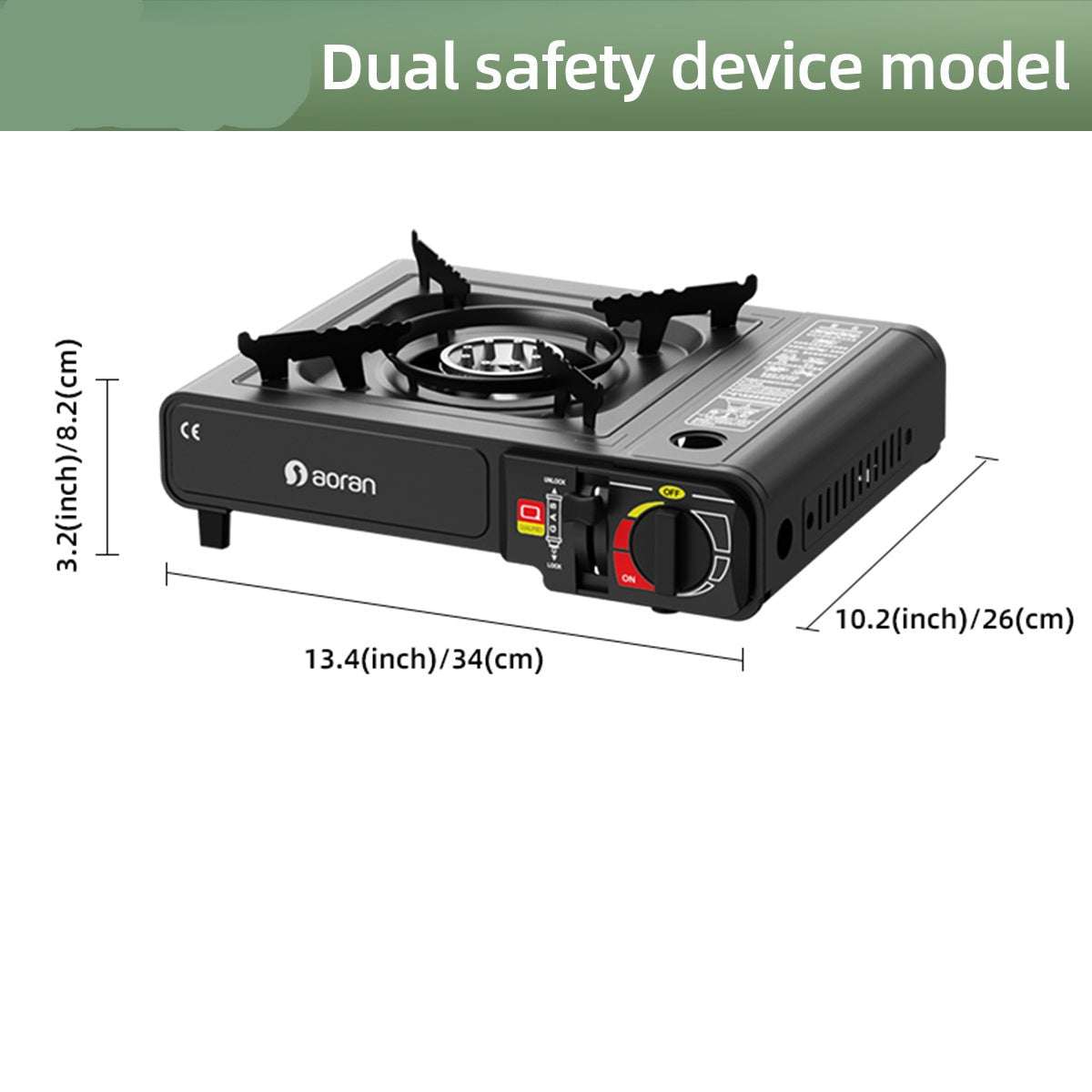 2900W Portable Cassette Gas Stove