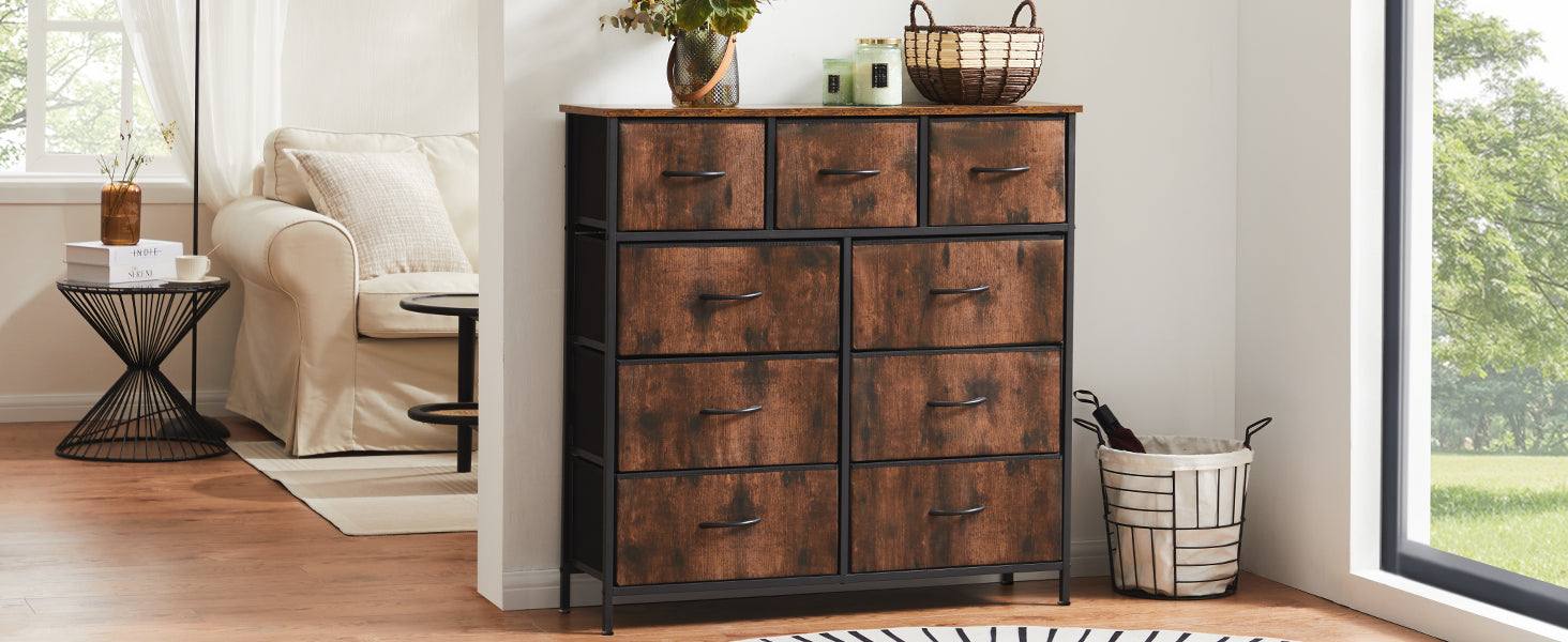 9 Drawer Fabric