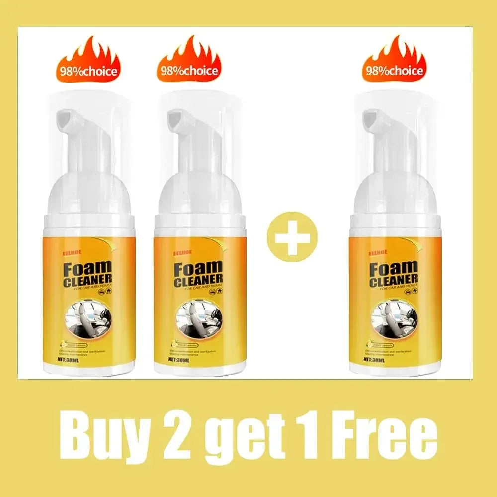 Multi-Purpose Foam Cleaner Cleaning Agent Automoive Car Interior Home Foam Cleaner Home Cleaning Foam Spray Cleaners