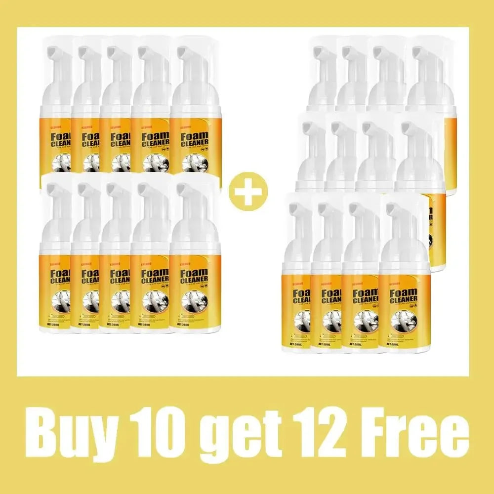 Multi-Purpose Foam Cleaner Cleaning Agent Automoive Car Interior Home Foam Cleaner Home Cleaning Foam Spray Cleaners