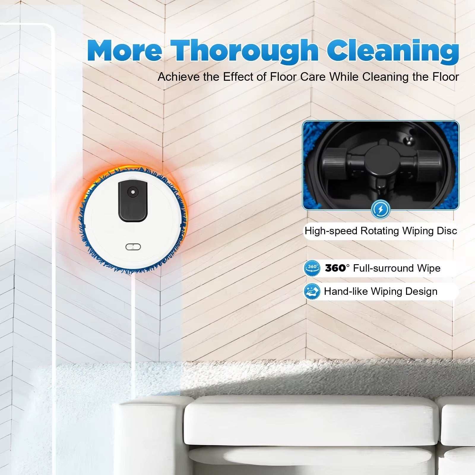 Robot Vacuum Cleaner & Mopping Machine