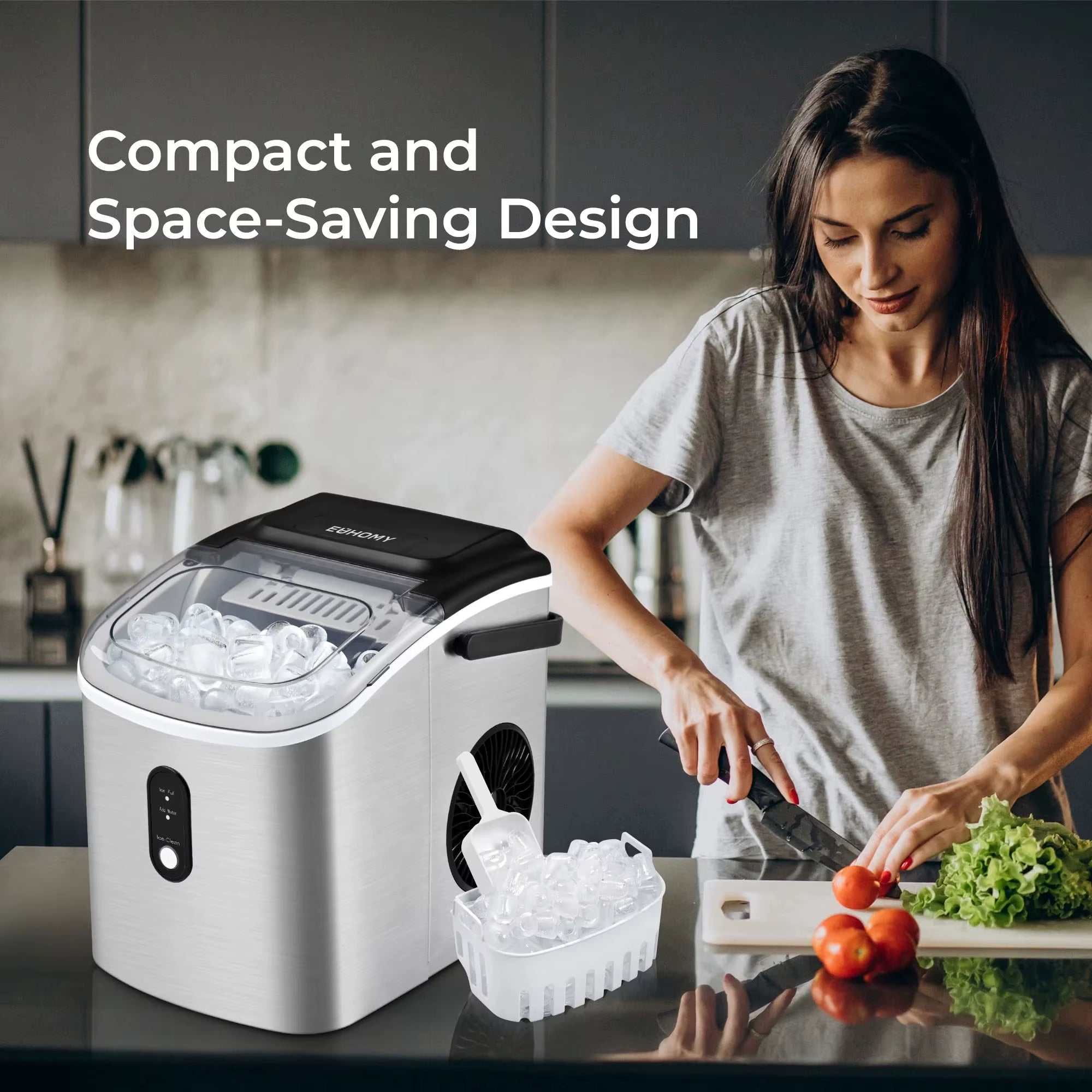 Portable Countertop Ice Maker