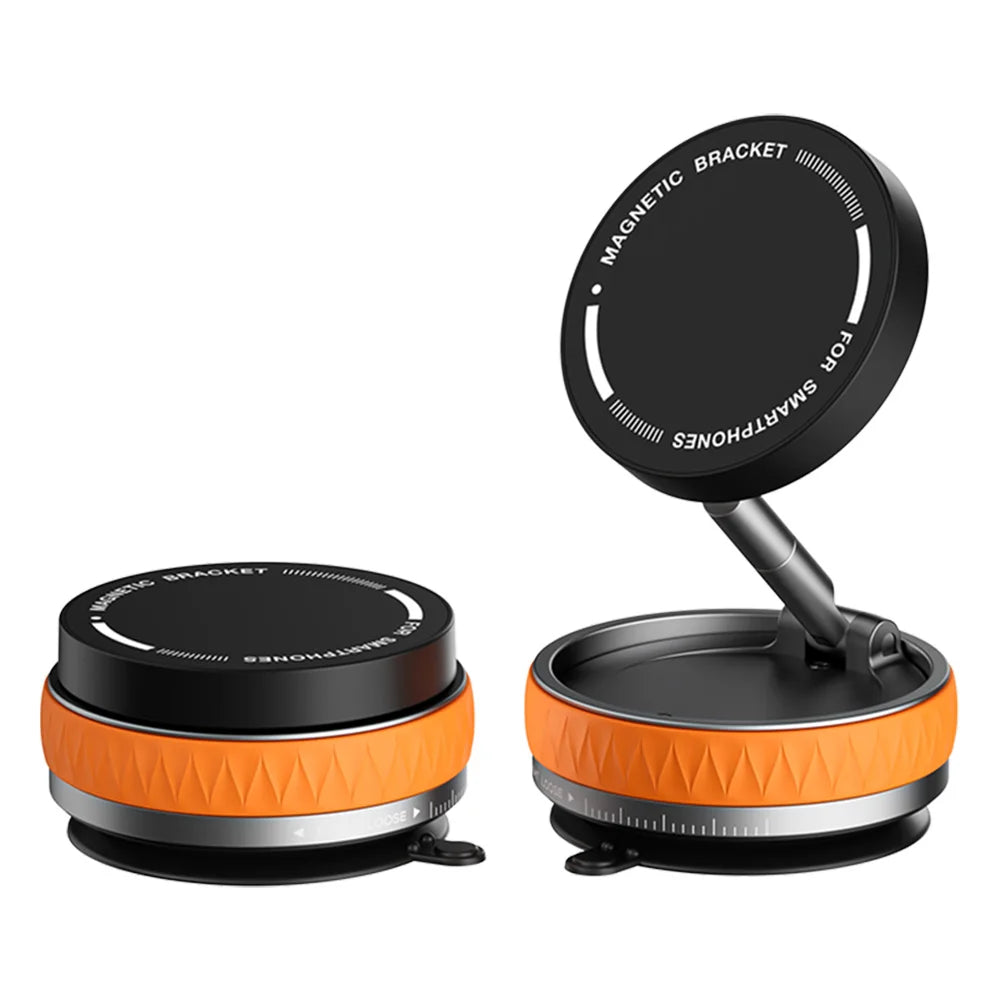 For Magsafe Mobile Phone Holder 360° Rotatable Folding Car Magnetic Holder Magnetic Car Stable Holder for Iphone/Samsung/Xiaomi