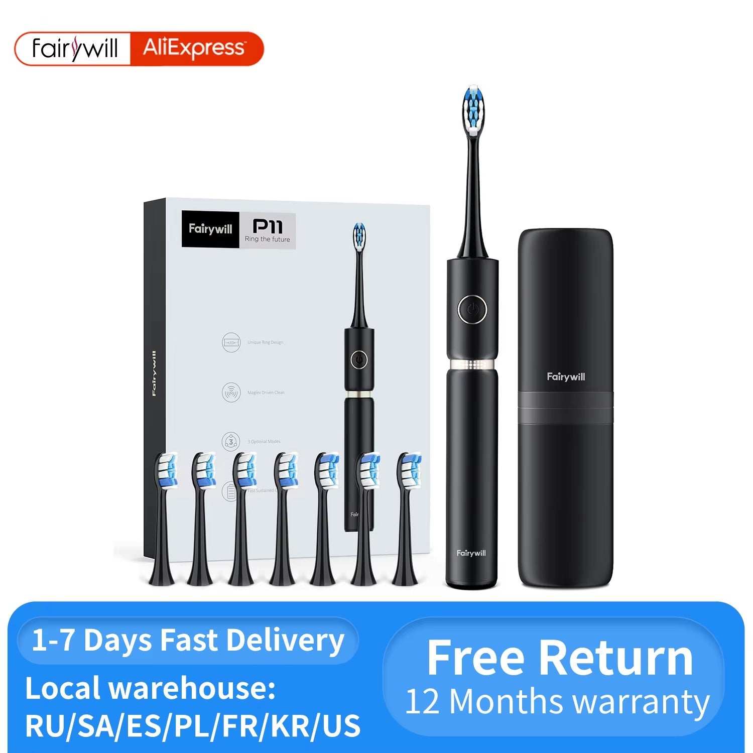 P11 Sonic Electric Toothbrush