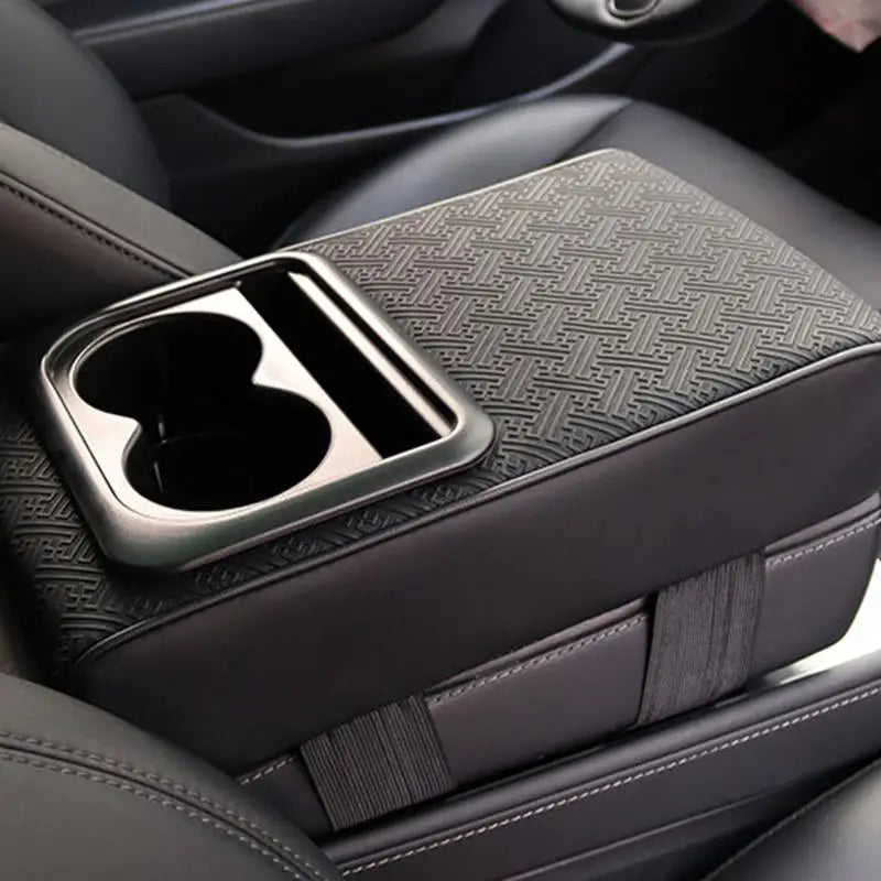 Car Armrest Box Heightening Pad Elbow Comfort Booster Pad Auto Center Console Cushion Pillow Armrest Soft Cushion Protection Pad