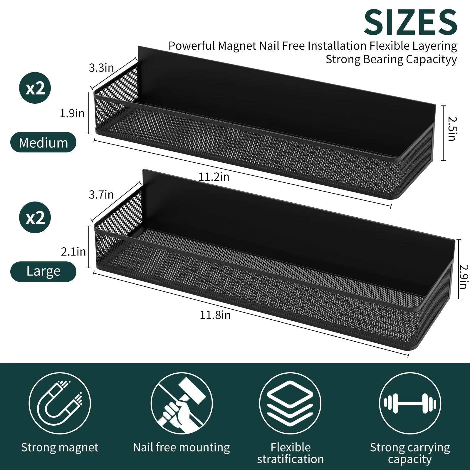 Magnetic Spice Rack