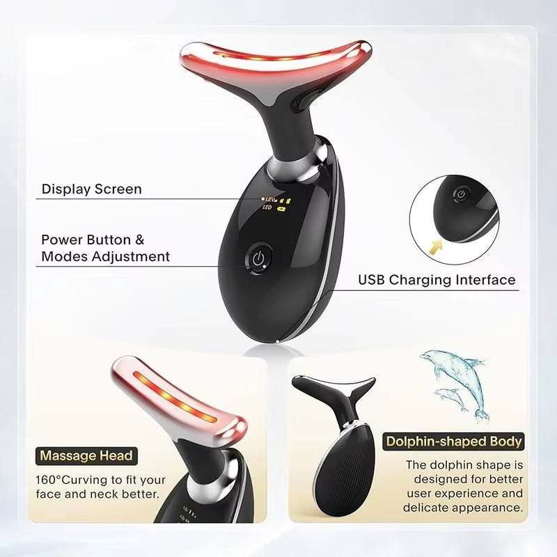 7-LED Neck Face Massager