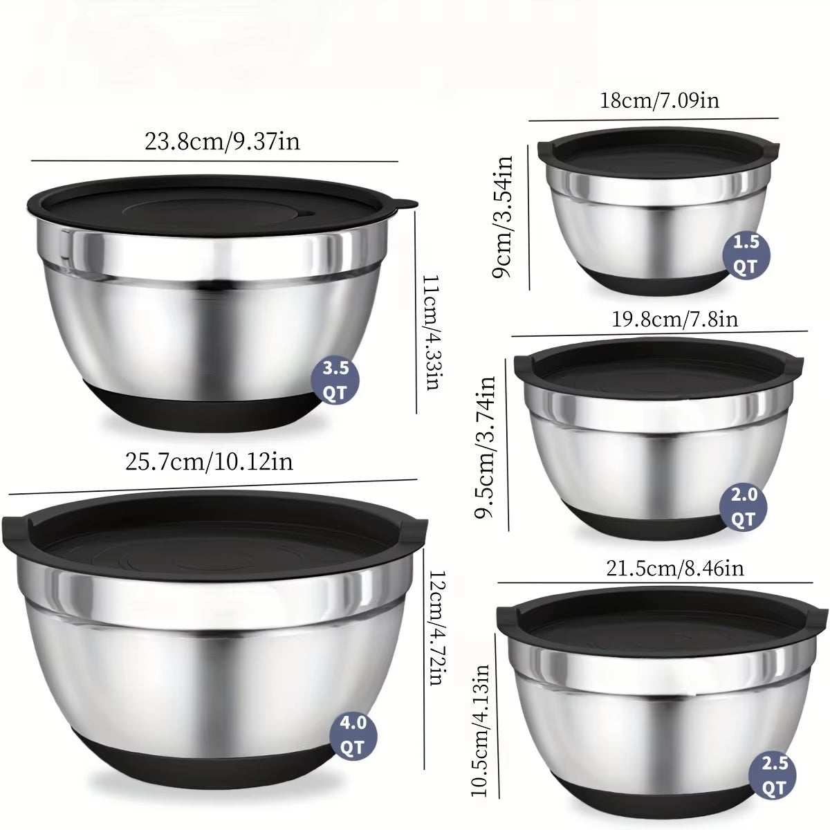 8-Piece Stainless Steel