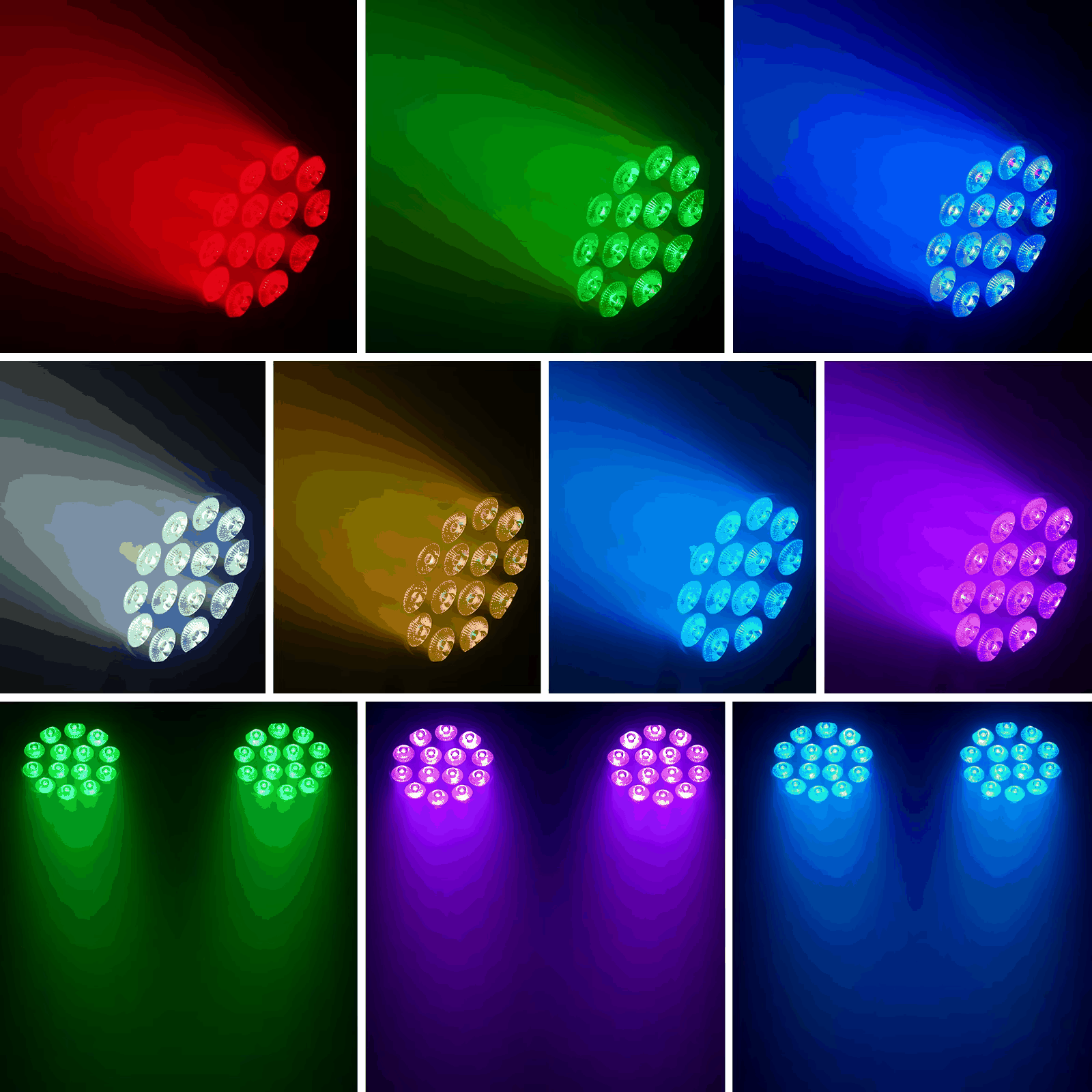 80W RGBW LED Par Light