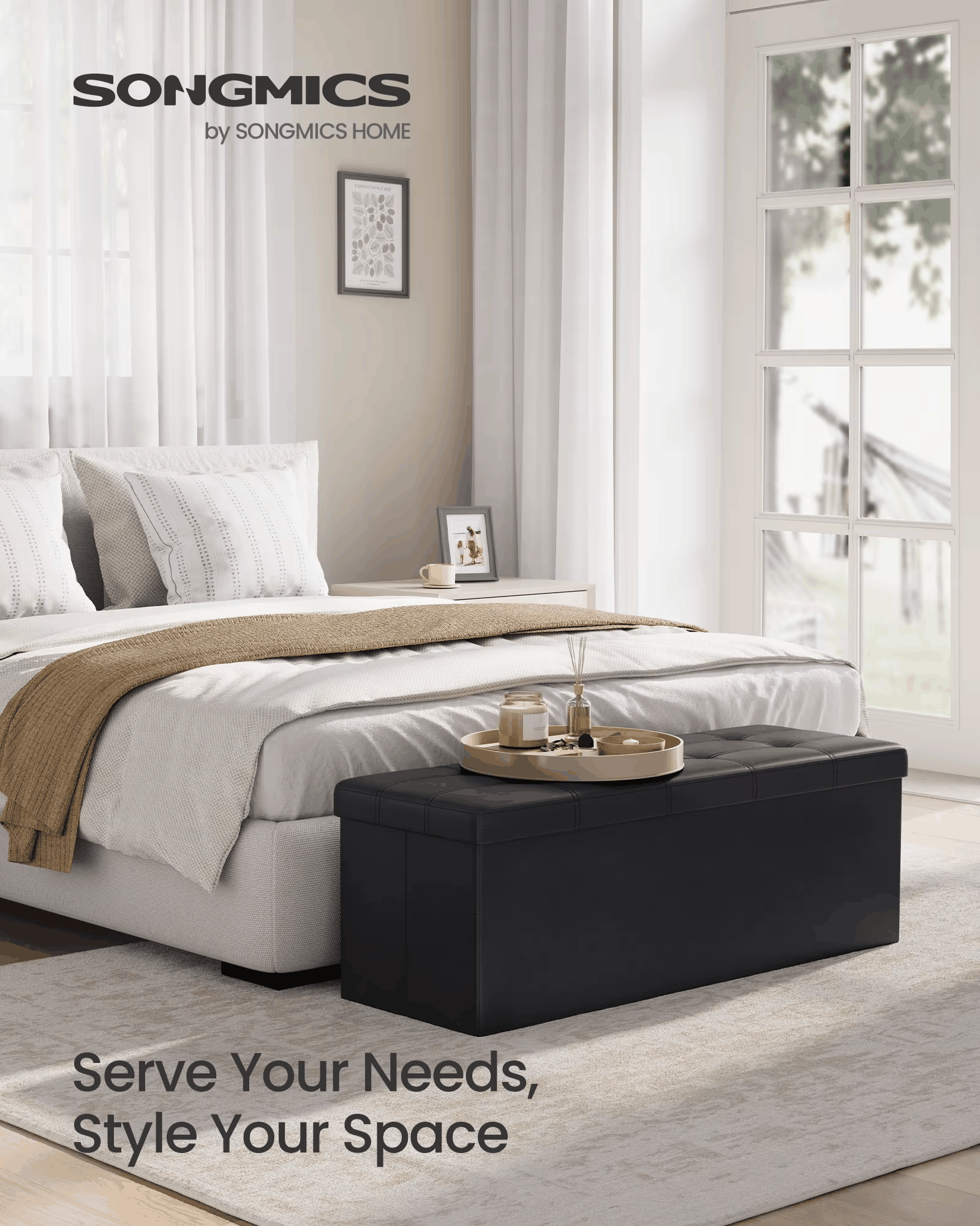 43-Inch Folding Storage