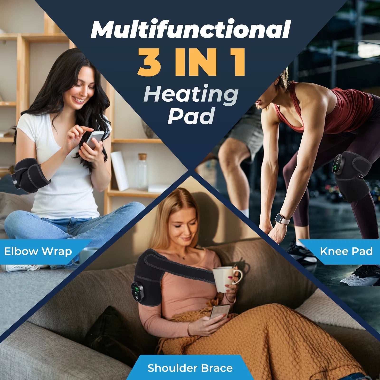 Cordless Heated Knee Wrap