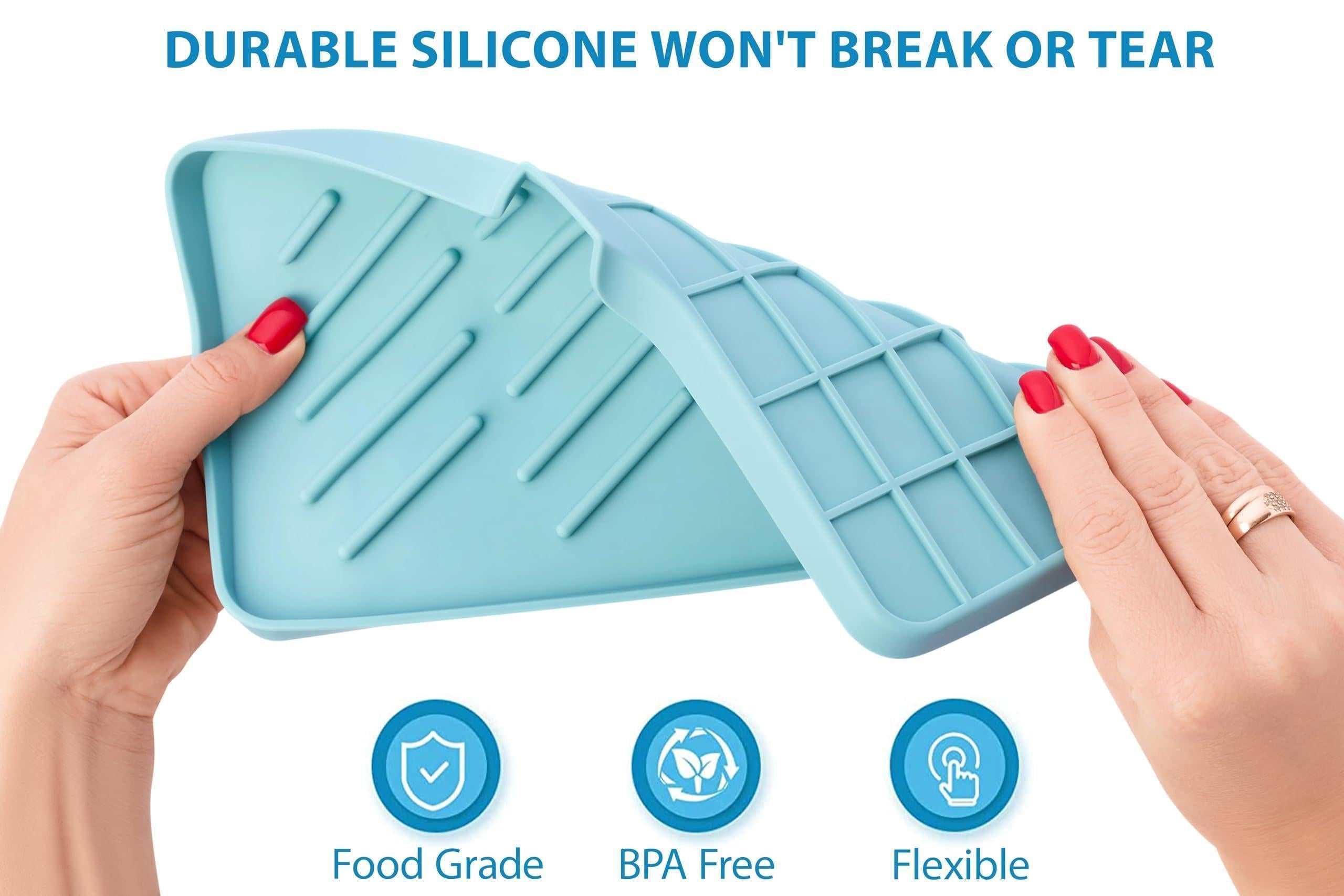 Light Green Silicone Sink Tray