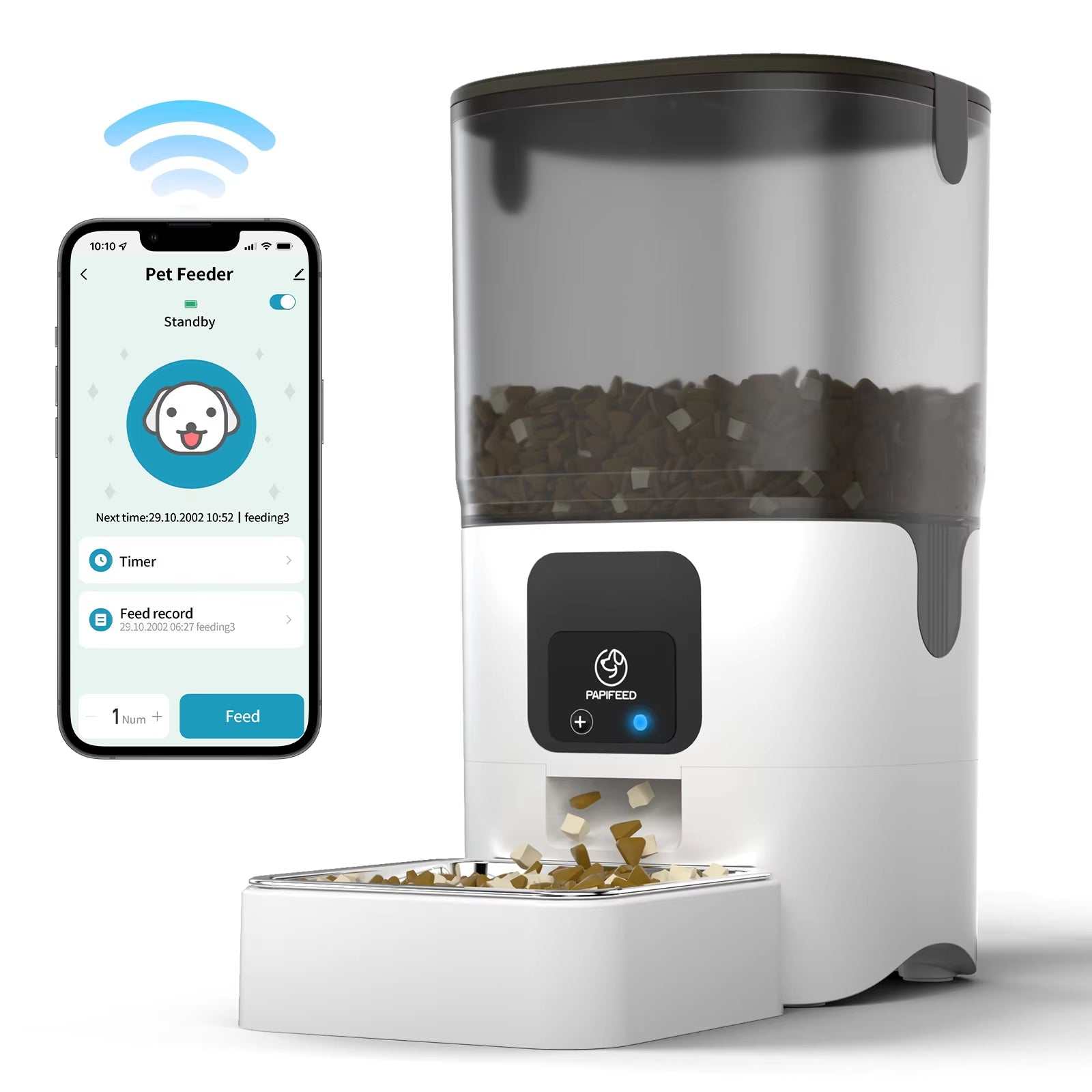 Smart WiFi Automatic Cat Feeder