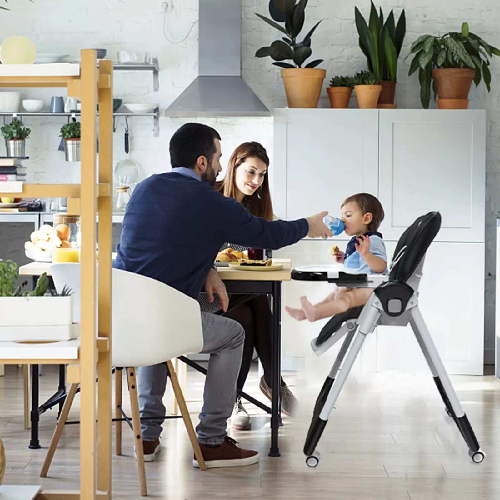 Foldable Baby High Chair
