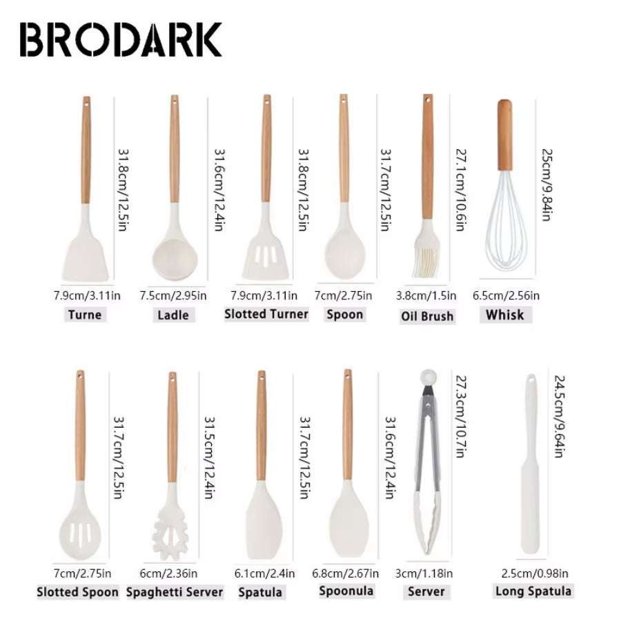 44-Piece Silicone