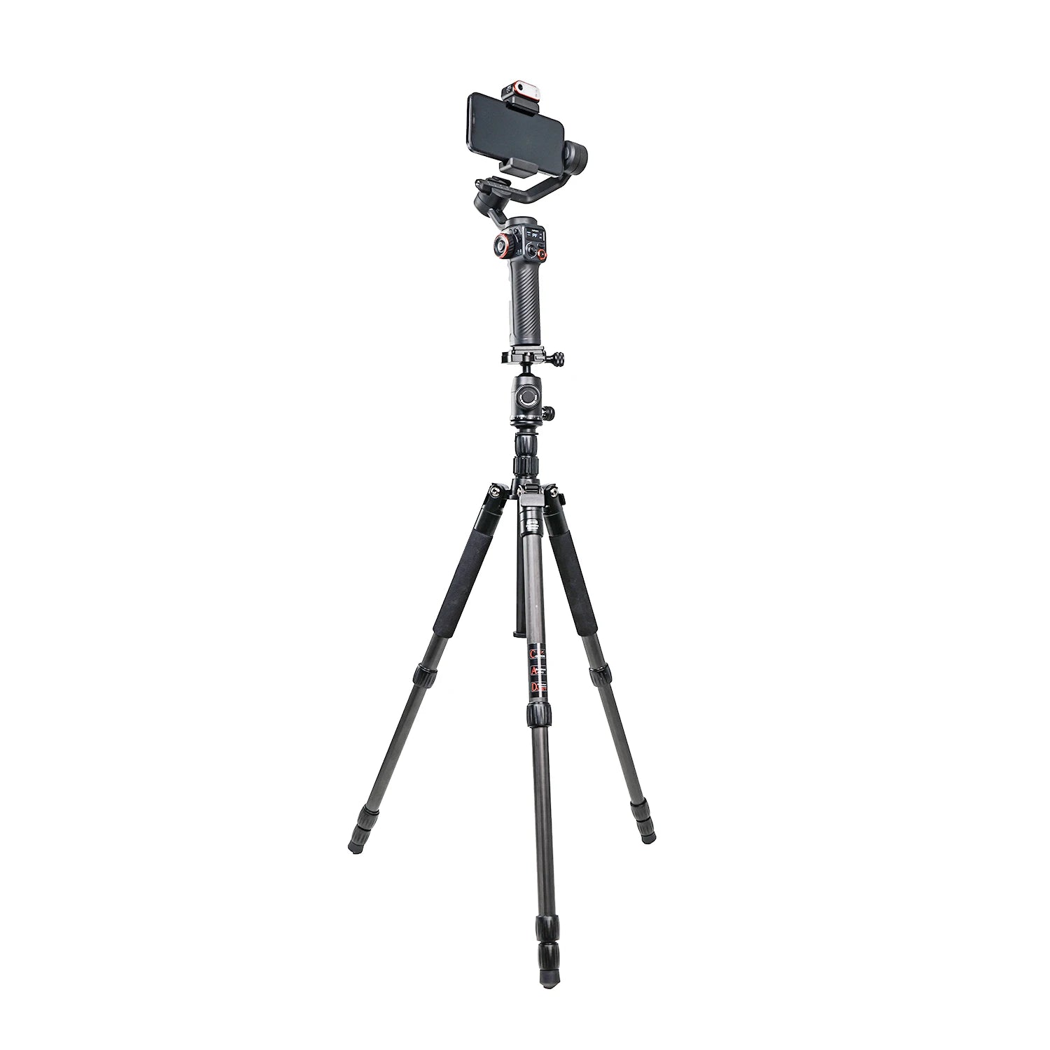 Office Gimbal Isteady M6 3-Axis Cell Phone Stabilize for Xiaomi with AI Tracker Magnetic Fill Light Full Color Video Vlogg