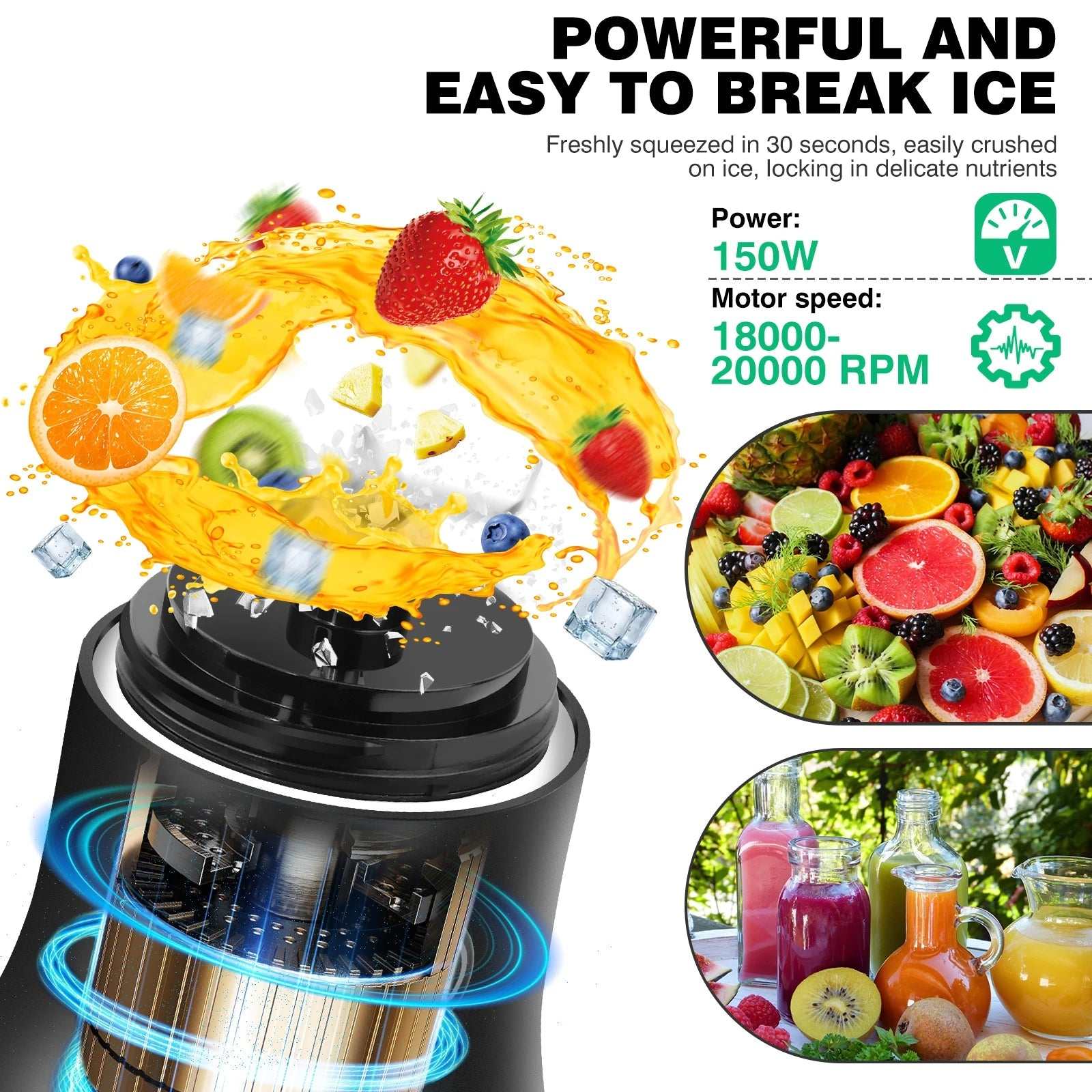 600ml Portable Mini Blender