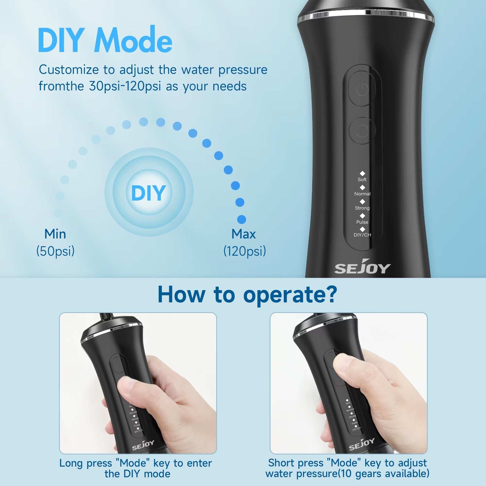 Dental Water Flosser USB