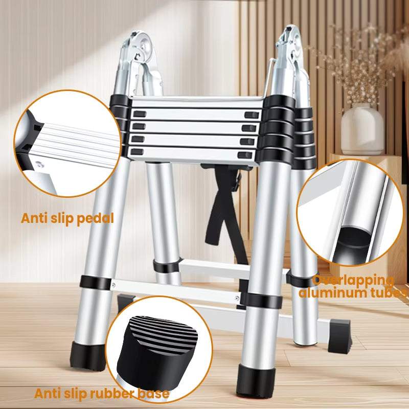 12.5-Foot Aluminum Extension Ladder