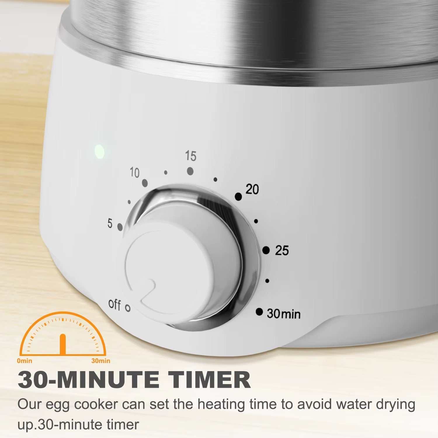 14-Egg Electric Egg Cooker 