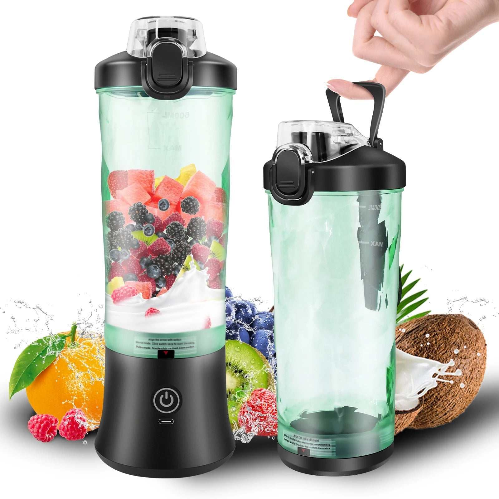600ml Portable Mini Blender