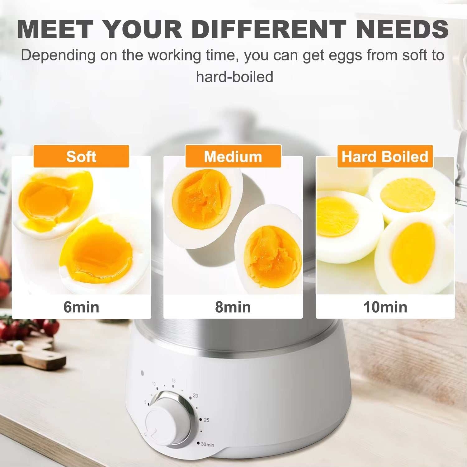 14-Egg Electric Egg Cooker 