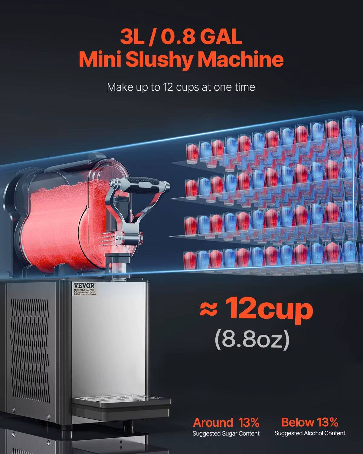 Mini 3L Slushy Machine
