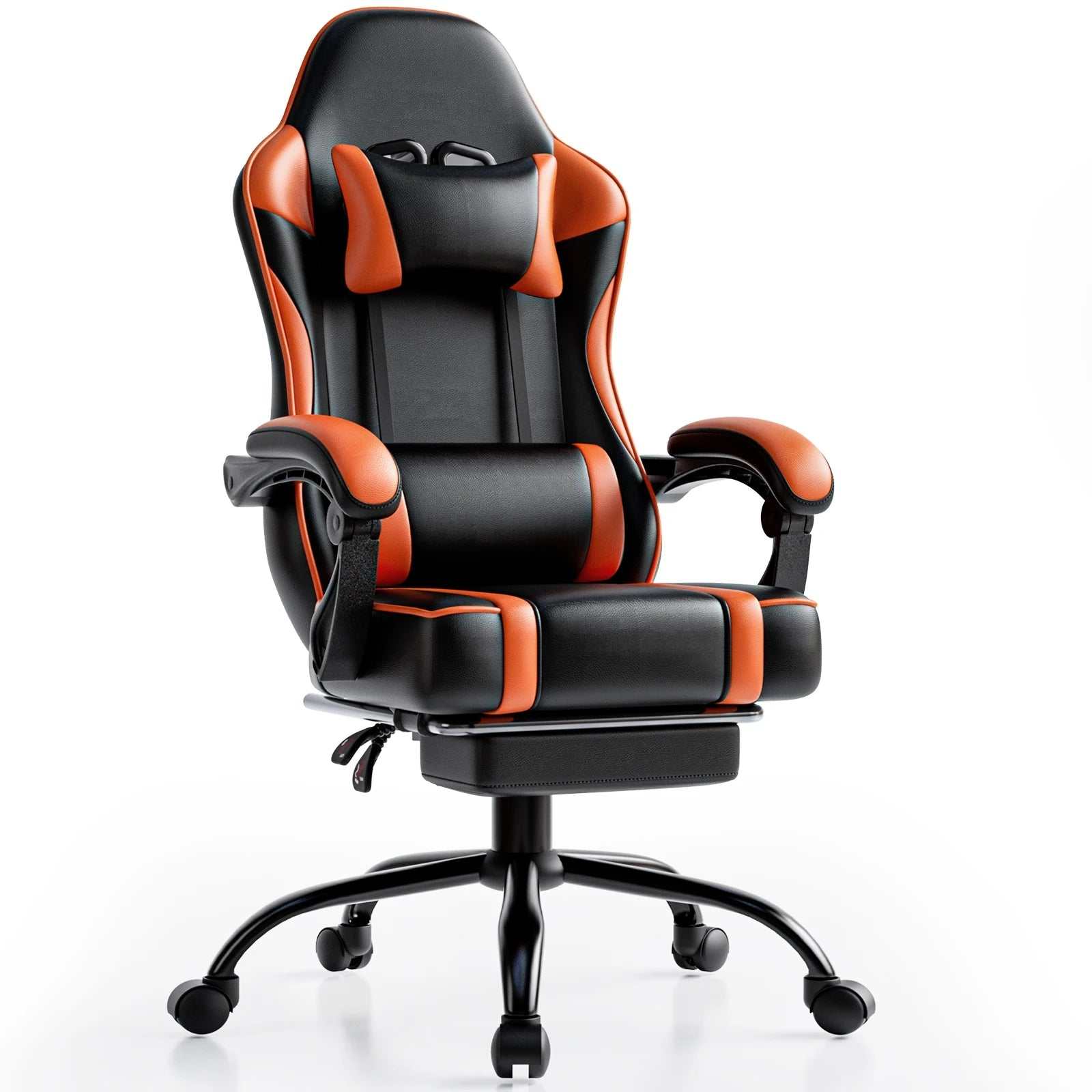 PU Leather Reclining Gaming Chair