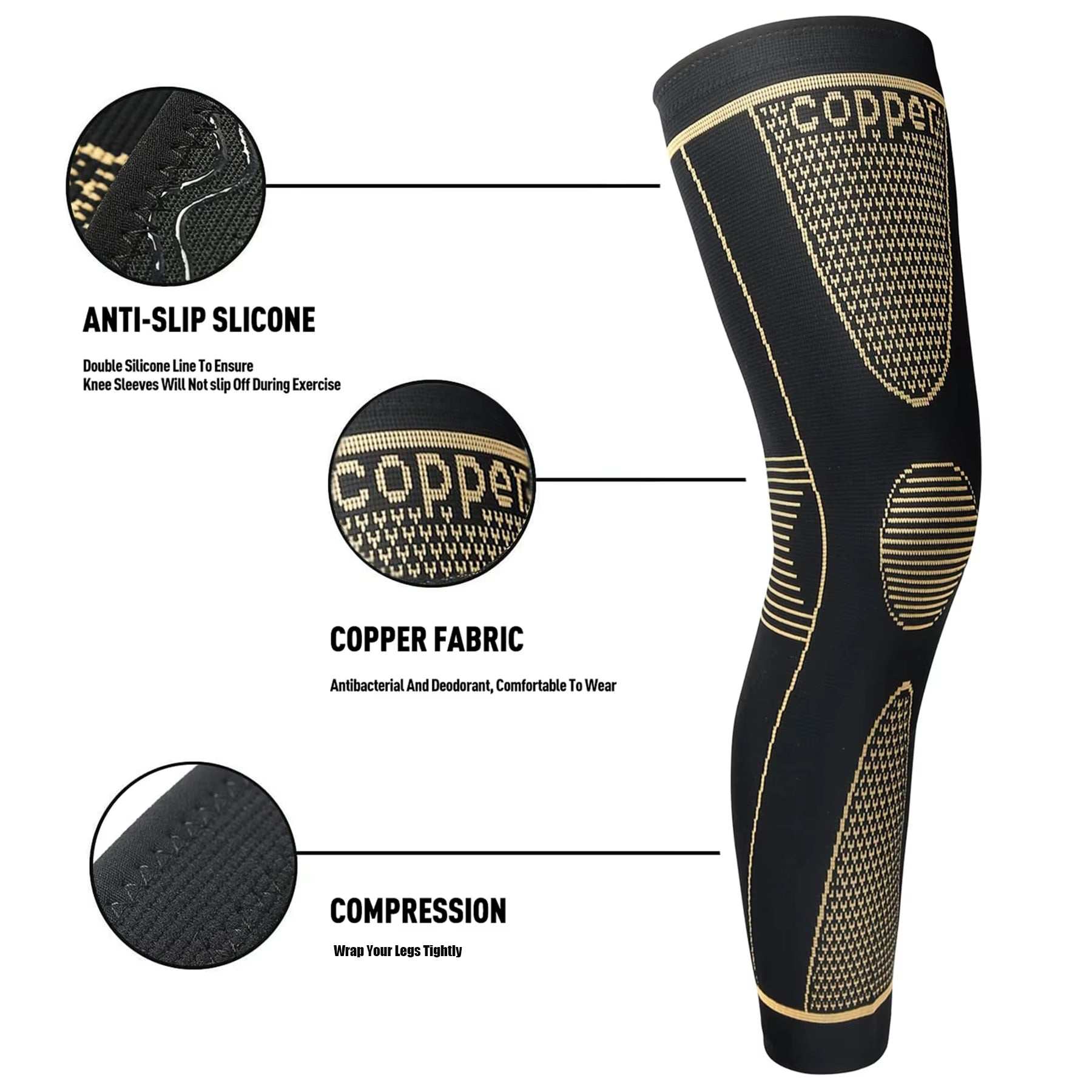 Copper Knee Braces for Pain Relief