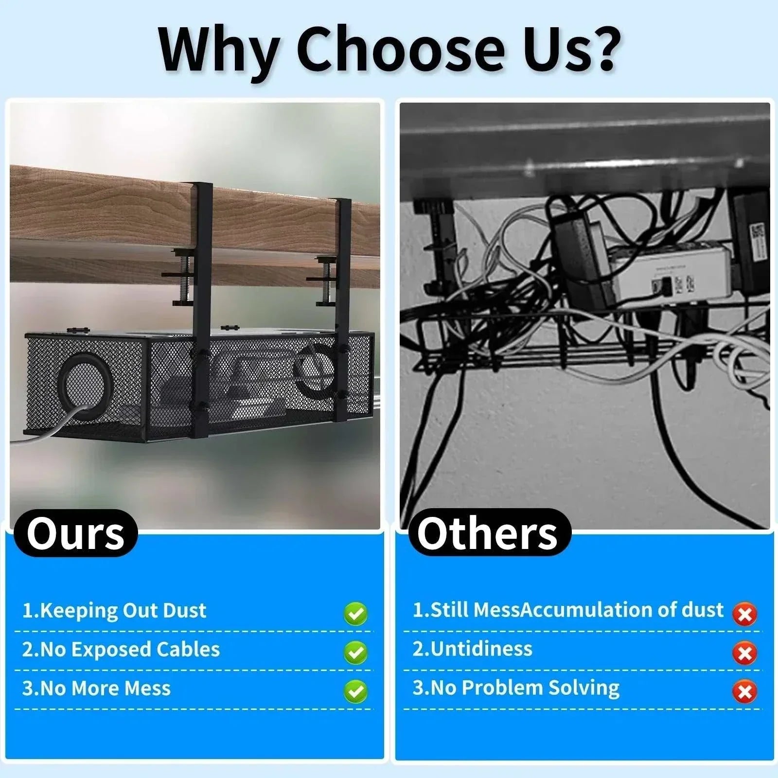 Tray for Cord & Wire