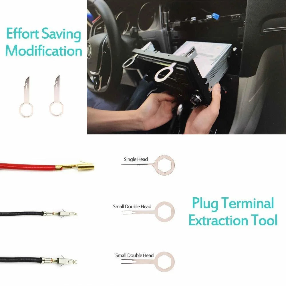 Car Tools Car Interior Disassembly Kit Plastic Trim Removal Tool Car Clips Puller Diy Panel Tools for Auto Trim Puller Set
