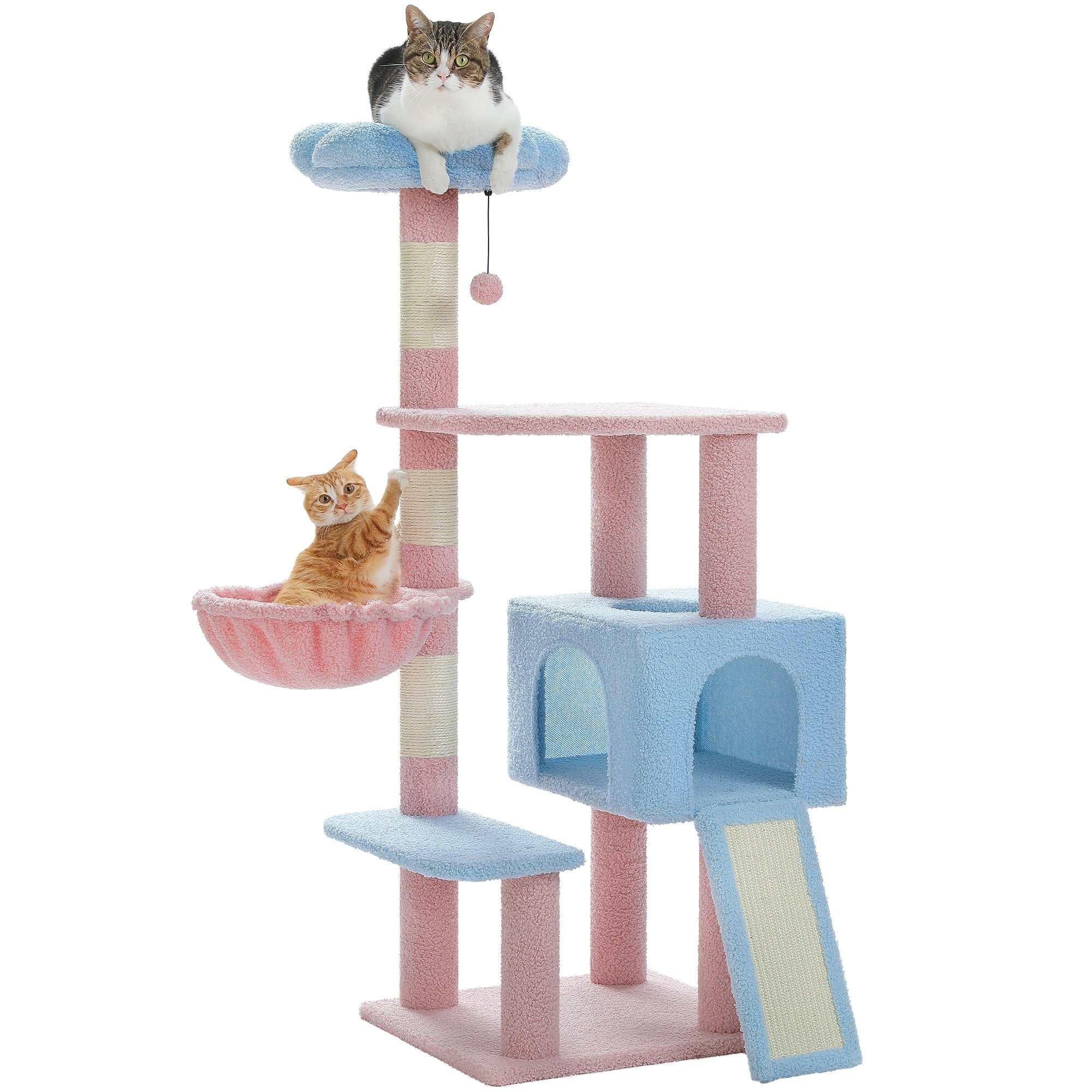 Multi-Level Flower Cat Tree