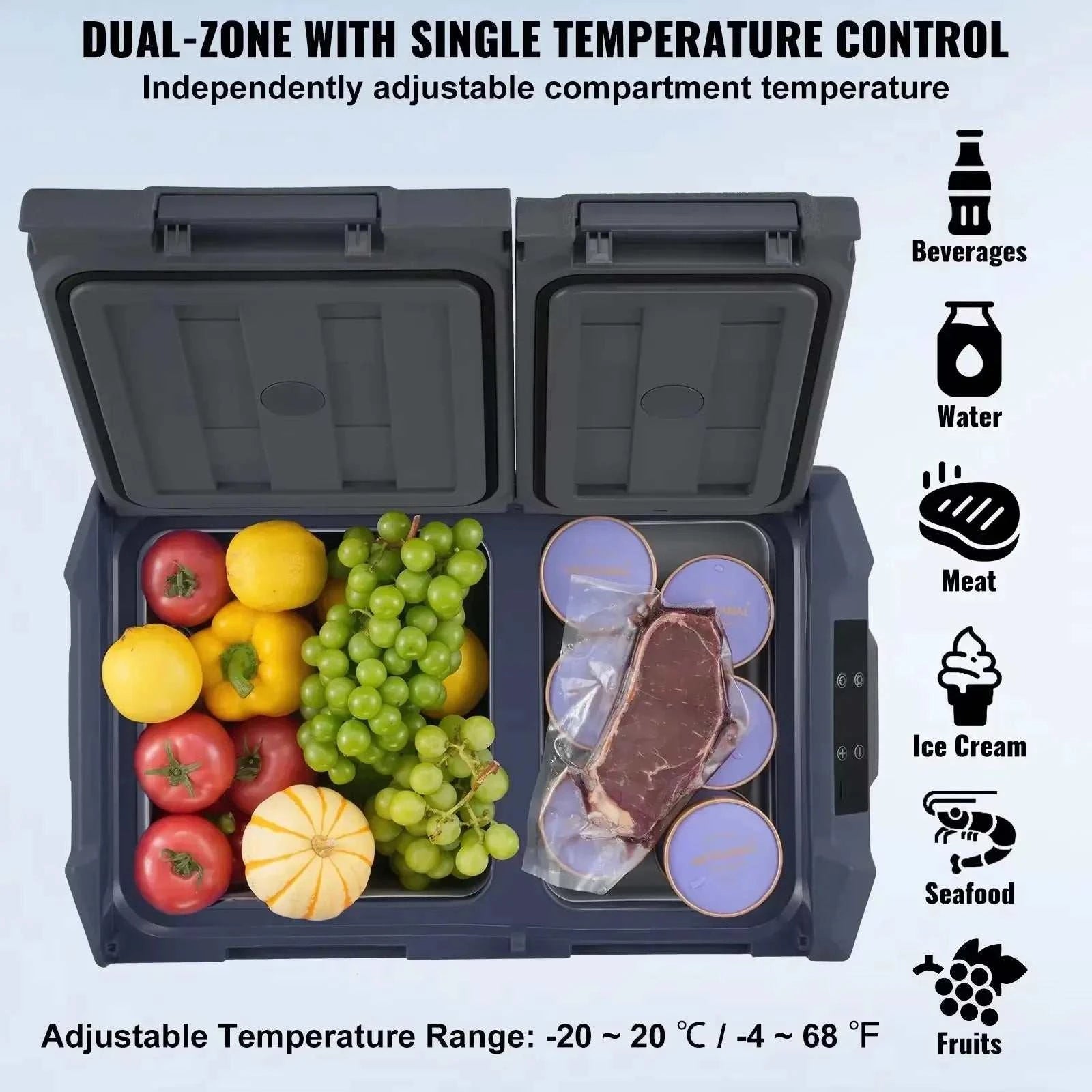 Wheel-less Car Refrigerator