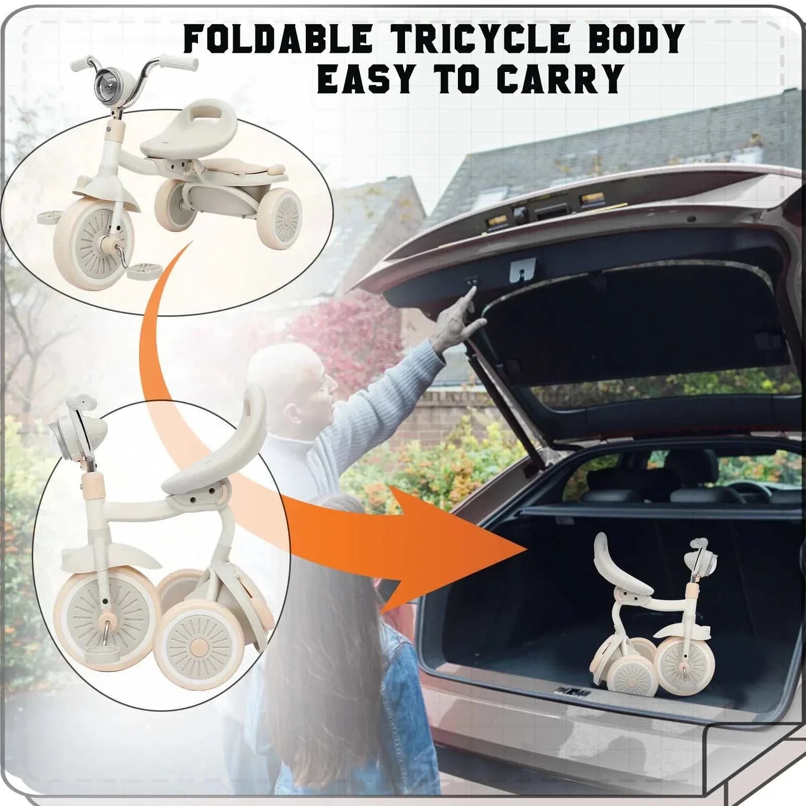 Foldable Baby Tricycle