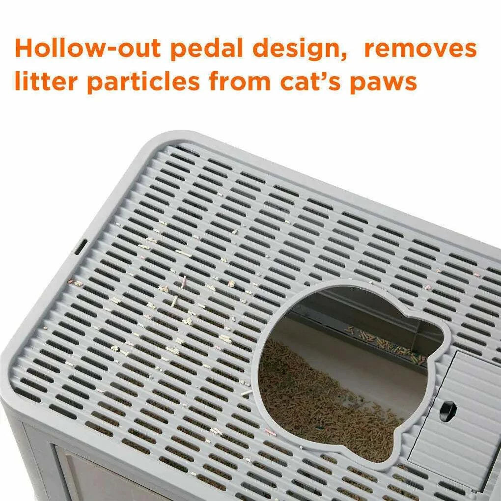 Foldable Enclosed Cat Litter Box