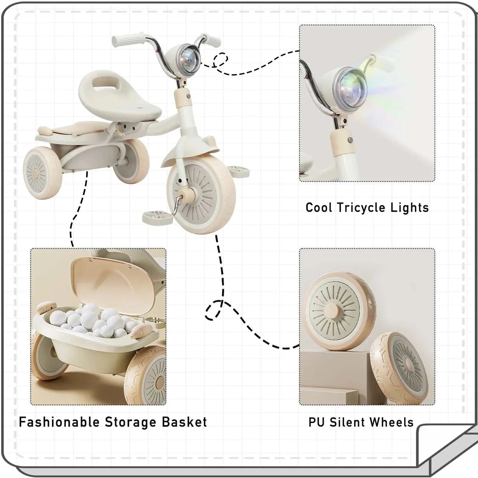 Foldable Baby Tricycle