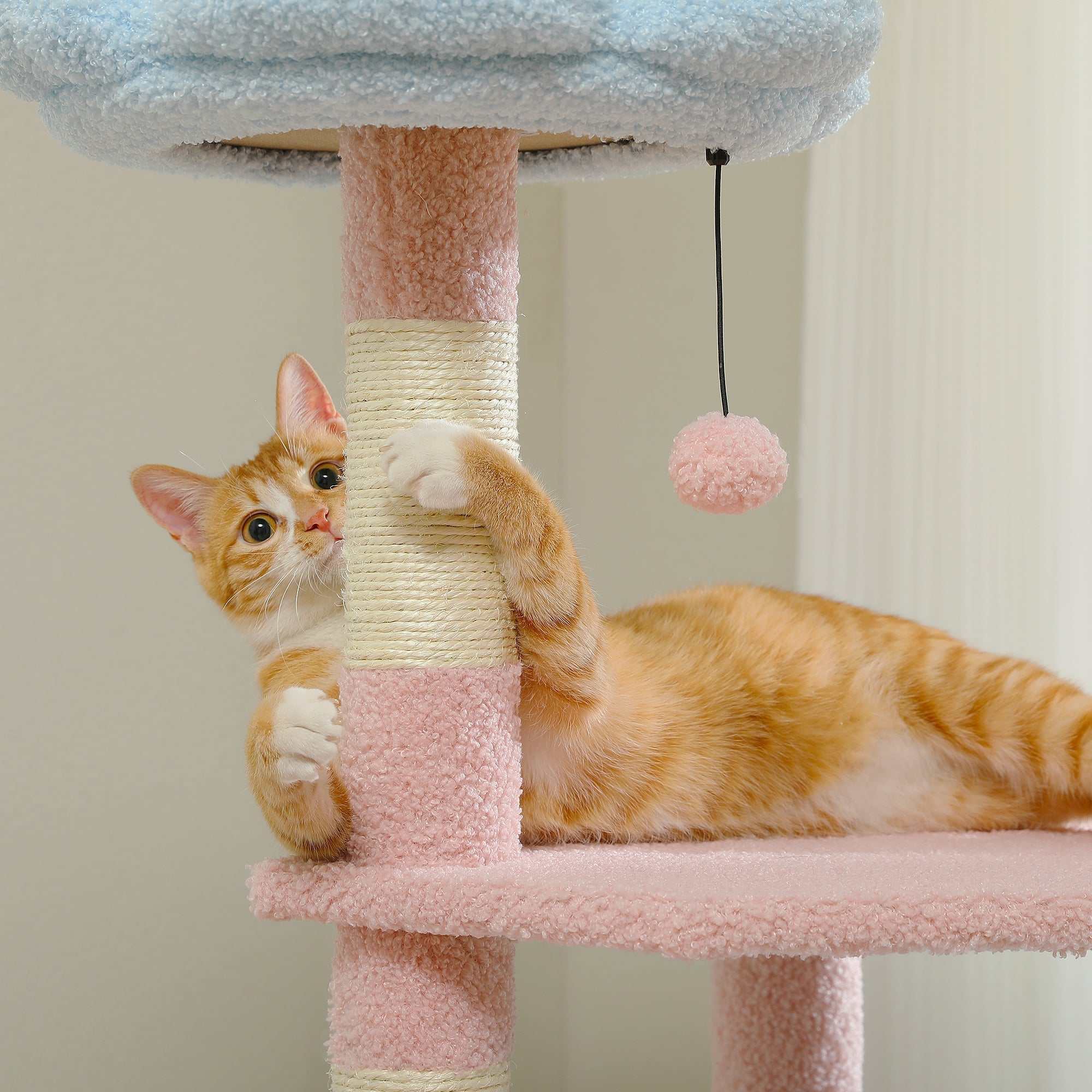 Multi-Level Flower Cat Tree