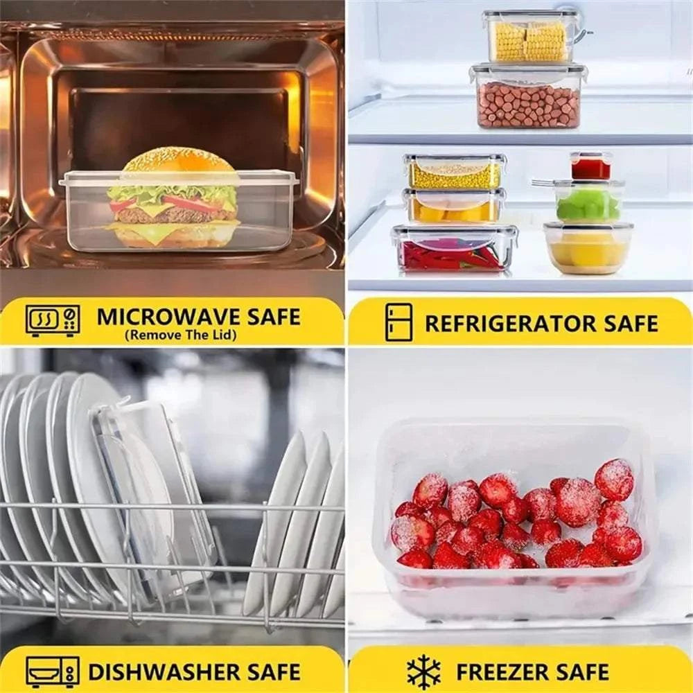 24-Piece Plastic Kitchen Set